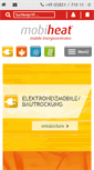Mobile Screenshot of mobiheat.de